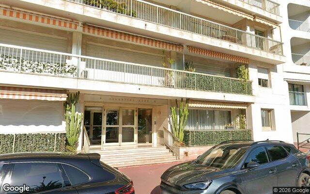 Façade : 4 rue Brougham 6400 Cannes, Cannes