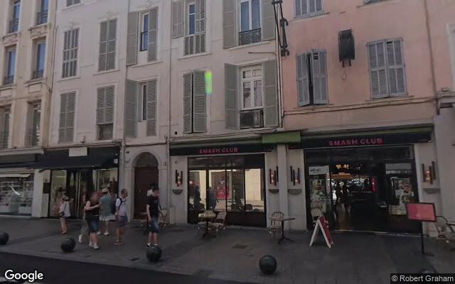 Façade : 6 rue d'Antibes 6400 Cannes, Cannes