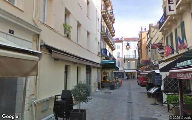Façade : 1 rue Emile Negrin 6400 Cannes, Cannes