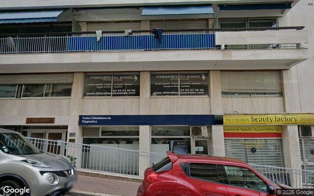 Façade : 16 rue Louis Blanc 6400 Cannes, Cannes