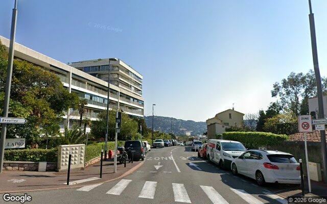 Façade : 166 avenue de Grasse 6400 Cannes, Cannes