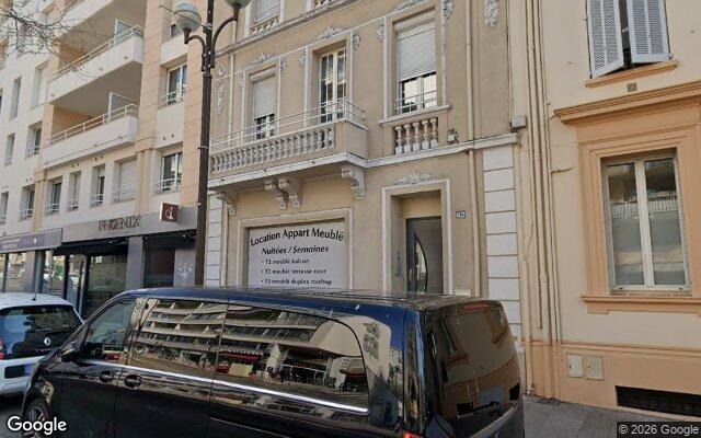 Façade : 62 boulevard Carnot 6400 Cannes, Cannes