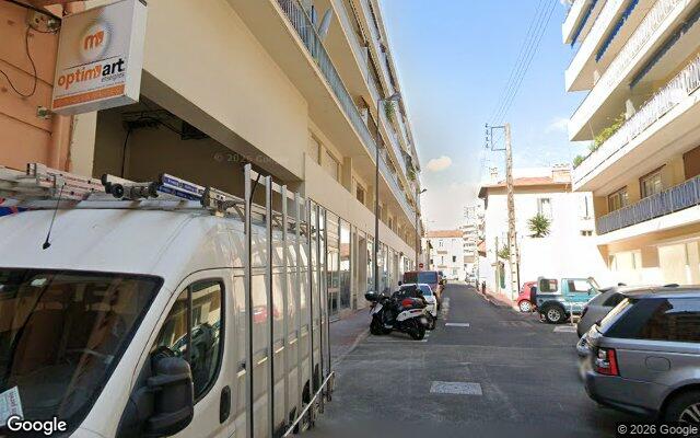 Façade : 5 rue du Marechal de Logis J Fellegara 6400 Cannes, Cannes
