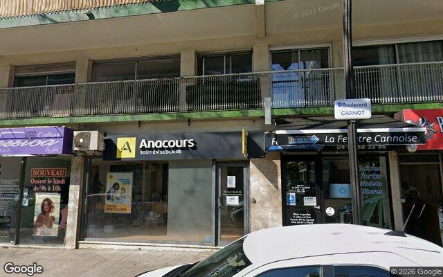 Façade : 95 boulevard Carnot 6400 Cannes, Cannes
